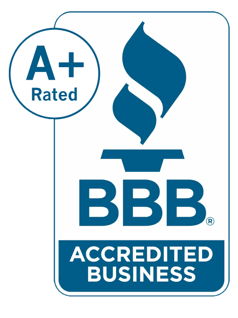 BBB Accredited Business, A+ Rated